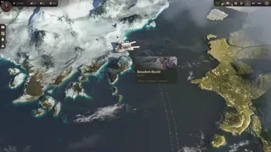 博福特湾 - 额外的北极地图
