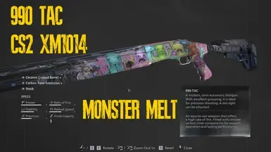 990TAC CS2 XM1014 怪物熔毁