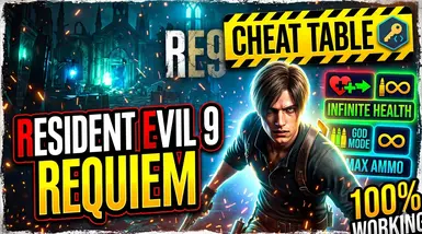 Resident Evil 9 Requiem Ultimate Cheat Table 14 Features