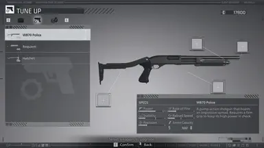 Black W870 Police