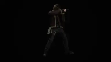 Leon RE4 牛仔裤和道具