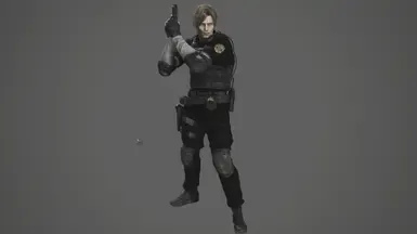 莱昂 RPD - 黑色制服