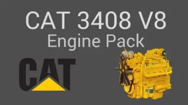 卡特彼勒 3408 V8 发动机