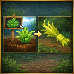 简易植物纤维