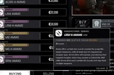 Weapon Diversity 3025 (for BattleTech 1.9.1)