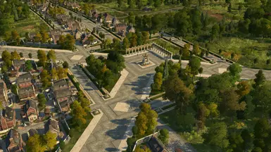Diagonal Road and Paving Edges