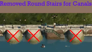 Lios Removed Round Stairs for Canals