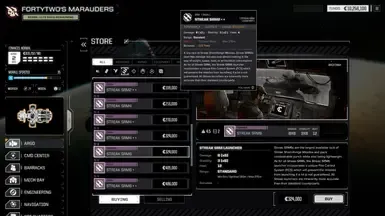Streak Missile Launchers