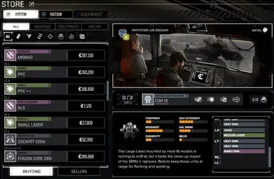 RogueTech 996的非官方商店补丁