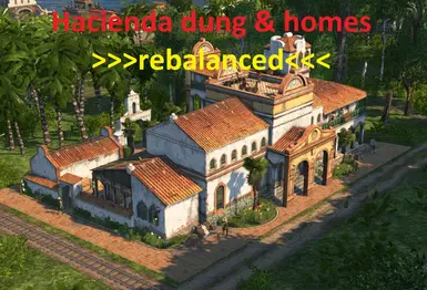HACIENDA DUNG and HOMES rebalanced