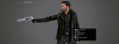 Leon Pose Swapped to Noir
