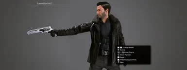 Leon Pose Swapped to Noir