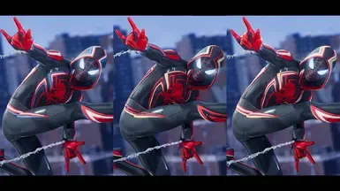 Black 2099 Suit (3 versions)