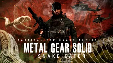 Metal Gear Solid Delta Snake Eater - Naked Snake Face