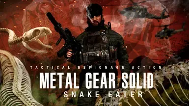 Metal Gear Solid Delta Snake Eater - Naked Snake Face