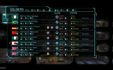 显示士兵经验值(适用于Long War)