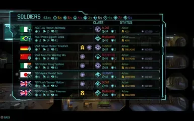 显示士兵经验值(适用于Long War)