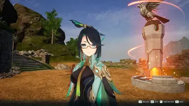 原神角色闲云的女性玩家替换器