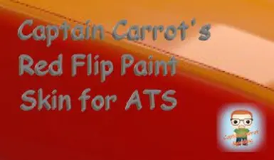 ATS V1.4 的 Captain Carrot 红色翻转涂装皮肤