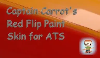 ATS V1.4 的 Captain Carrot 红色翻转涂装皮肤
