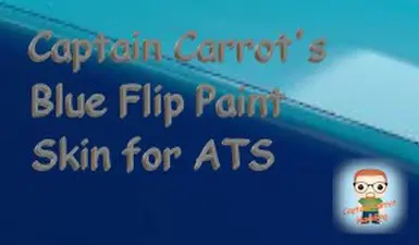 ATS V1.4 的卡萝特船长的蓝色翻转涂装