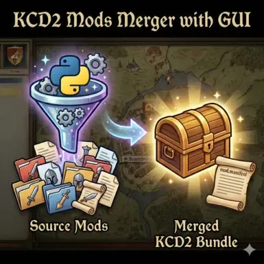 GUI界面的KCD2模组合并工具
