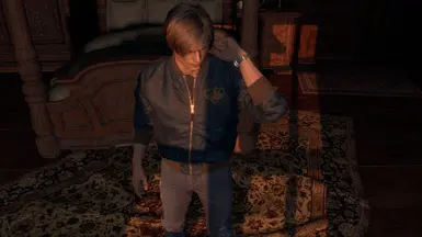 随性的里昂配上RE2R牛仔裤