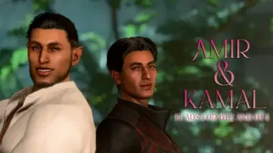 Amir和Kamal头部预设