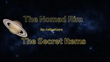 The Nomad Rim - 秘密物品附加包