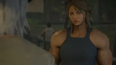 Beefcake Female Nomad Muscle Mod
