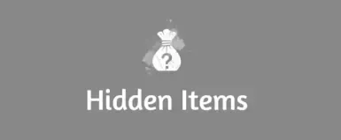 隐藏物品