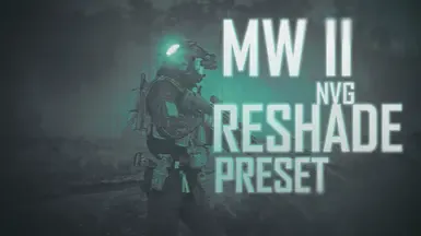 MWII_NVG_EVO I 战术夜视作战视觉增强 I 真实夜视 I 潜行特效 I