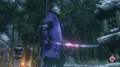 短尺寸紫色无首与猫头鹰武士刀,搭载SD Fix v1.05版本并通过测试