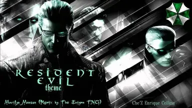 Resident Evil Enigma Remix 作为主菜单