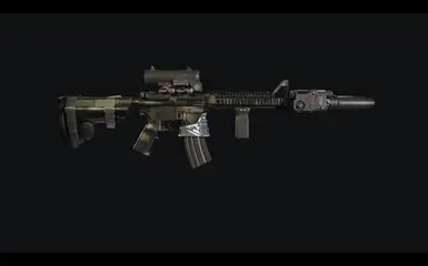 M4A1 突击勇者 更优涂装