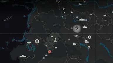 深色模式地图