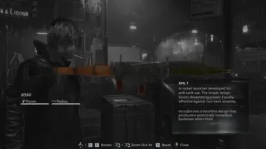 RPG-7 火箭发射器 (RE4重制版)