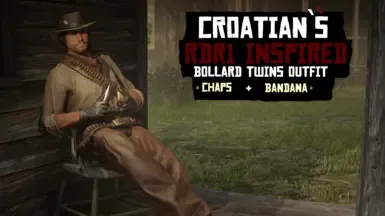 克罗地亚人 RDR1 风格博拉德双胞胎套装