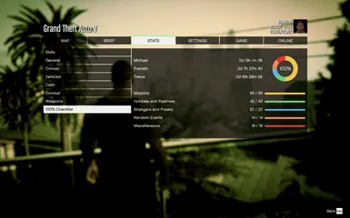 GTA 5 100% 存档文件