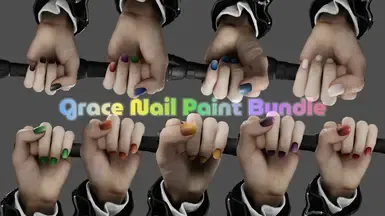 Grace Painted Nails