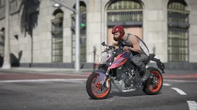 KTM Super Duke R 1290 用于 GTA V 增强版与 NVE