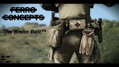 Acosta Bison Belt - Ferro Concepts