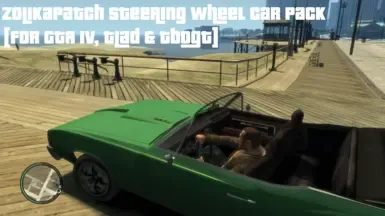 ZolikaPatch方向盘车包 适用于 GTA IV - TLAD - TBOGT