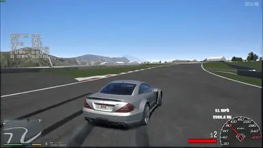 Real Driving Simulator (RDS) 为 2009 梅赛德斯-奔驰 SL 65 AMG 黑色系列