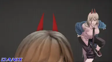 MP女性角色的“力量的角”(《电锯人》)