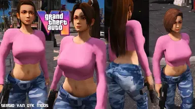 Lucia VI - GTA 6 - Mai Shiranu - 添加角色替换