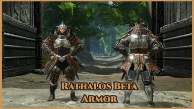 Rathalos Beta Armor (MHW) (Male Version)