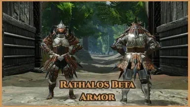 Rathalos Beta Armor (MHW) (Male Version)
