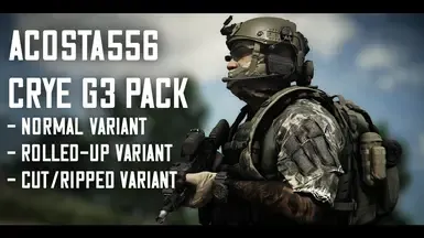 Acosta Crye G3 战斗衬衫的背包