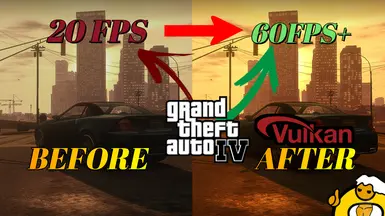GTA4 DXVK(GTA IV和EFLC的卡顿与低性能修复)